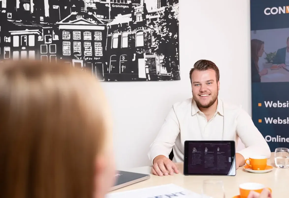 Arjan Smit in klantgesprek